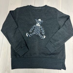 Chic Woman’s embroider teddy bear with hat